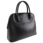 Hermes Bolide 31 Box Calf Black Silver Hardware D Handbag — view 3