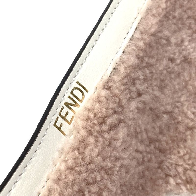 Fendi Miscellaneous Goods Logo PC Cover IPAD 7 Ar921 Leather Pink — view 6