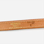 Hermes Kelly Bolide Shoulder Strap Brown Gold — view 4