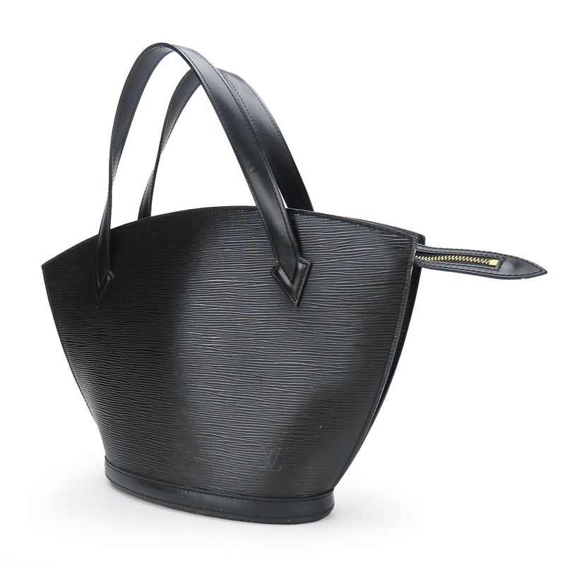 Louis Vuitton Handbag Saint Jacques Epi Leather Noir Black Gold Hardware — view 2