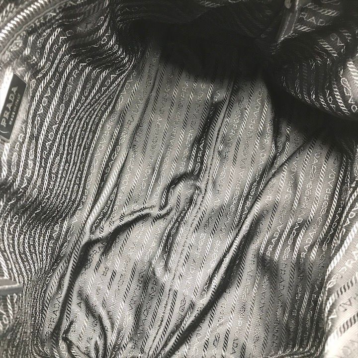 Prada Nylon Tessuto Saffiano Tote Black — view 7