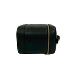 Chanel Caviar Leather Vanity Bag Mini Handbag Black 28298