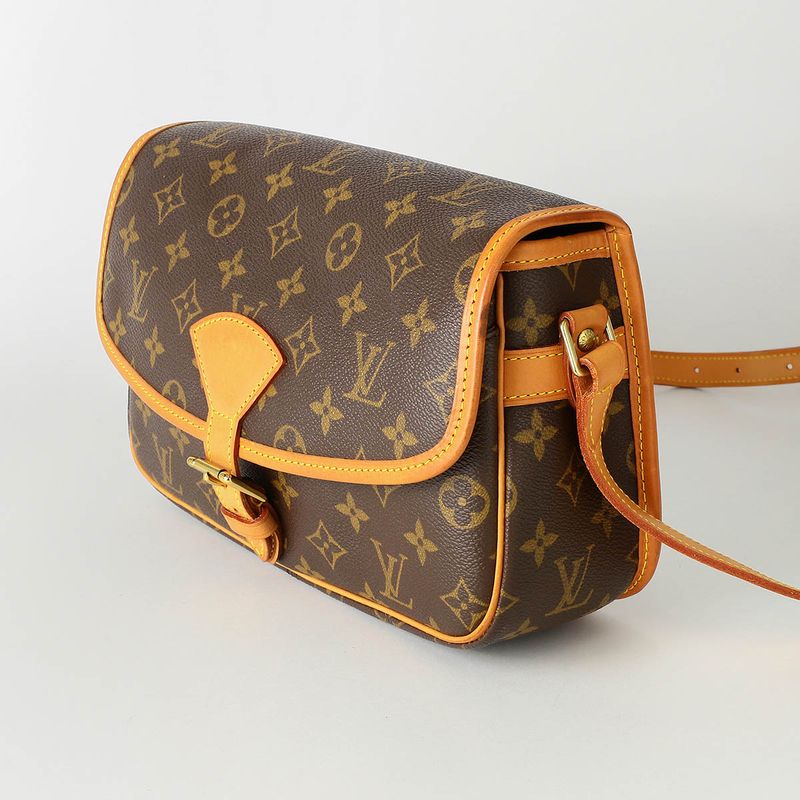 Louis Vuitton Shoulder Bag Sologne Brown — view 4