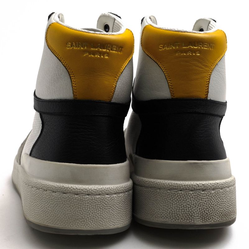 Yves Saint Laurent Shoes Sneakers High-Cut Men Leather — view 4