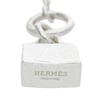 Hermes Amulet Kelly Silver Necklace 43 cm — view 3