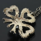 Gucci Clover Faux Pearl Design Necklace Pendant — view 5
