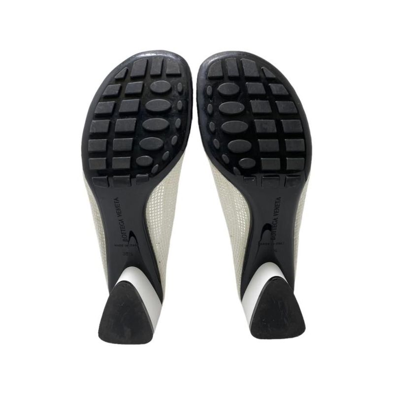 Bottega Veneta Mesh Flex Pumps 36 1 2 White — view 4