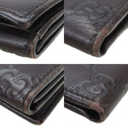 Gucci Bifold Wallet Guccissima Cima Leather Brown Gold Hardware Heart — view 5