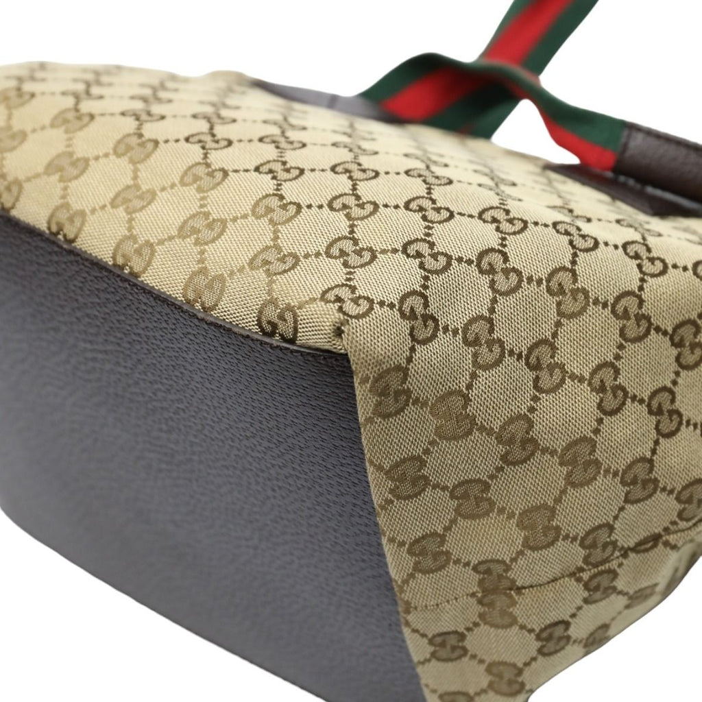 Gucci Handbag GG Canvas Tote Bag Beige — view 9