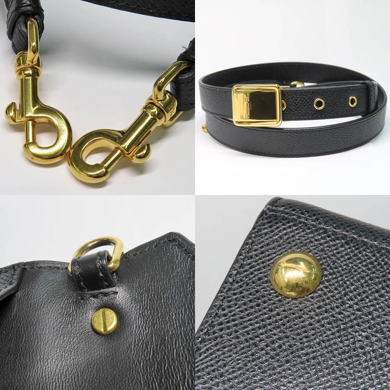 Dior 30 Montigne Saint Treno Small M9321 Umba Black Handbag — view 9