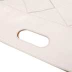 Bottega Veneta Tote Bag Leather Woven Slip Small Ivory — view 7