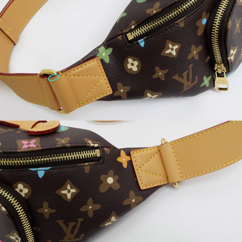 Louis Vuitton Monogram Kuragi Rush Bum Bag Brown Shoulder Body — view 3