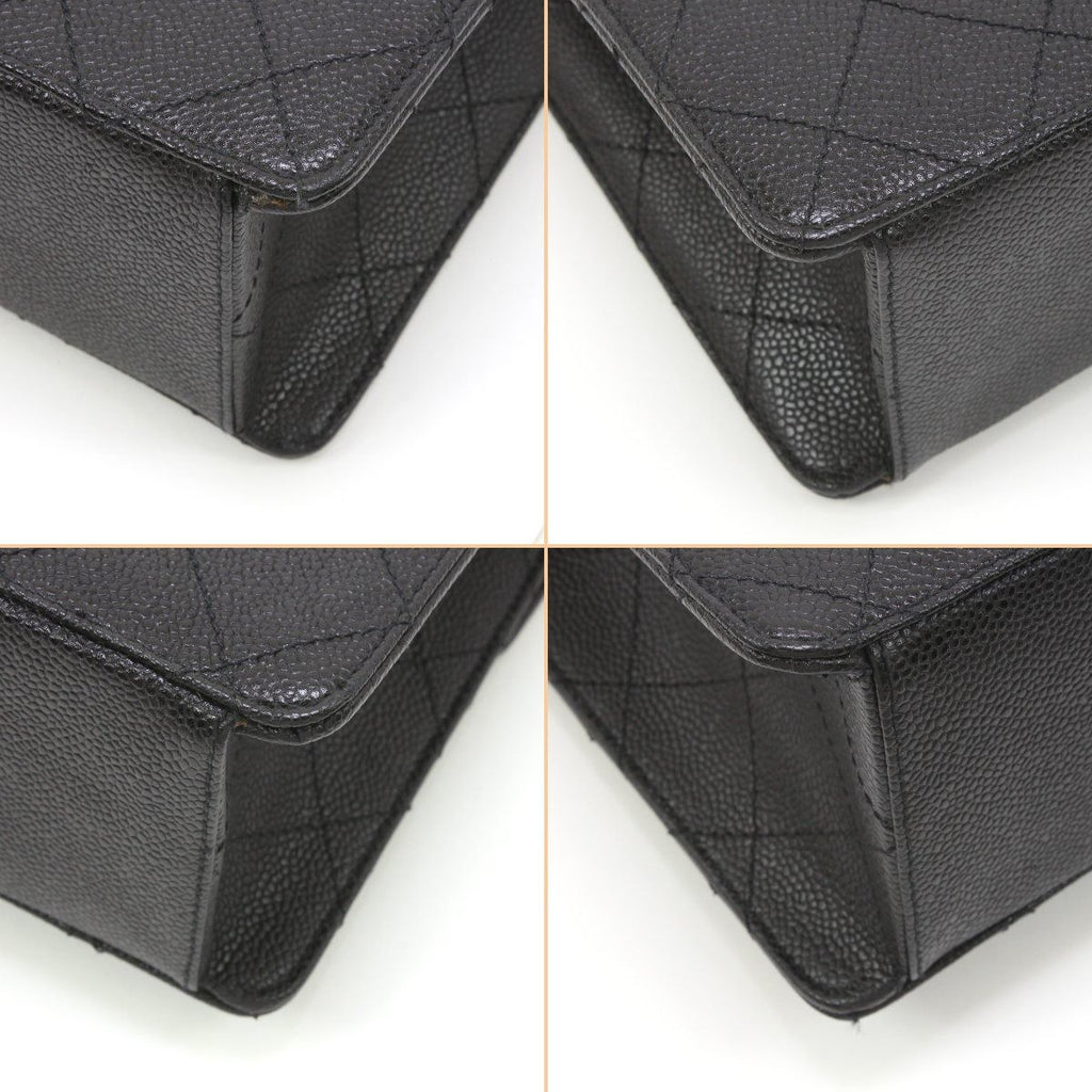 Chanel Caviar Leather Stitch Shoulder Bag — view 7
