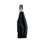 Hermes Her Line Tote MM Canvas Bag Black — view 3