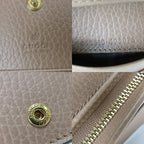 Gucci Bifold Wallet GG Marmont Supreme Canvas Leather Dusting — view 8