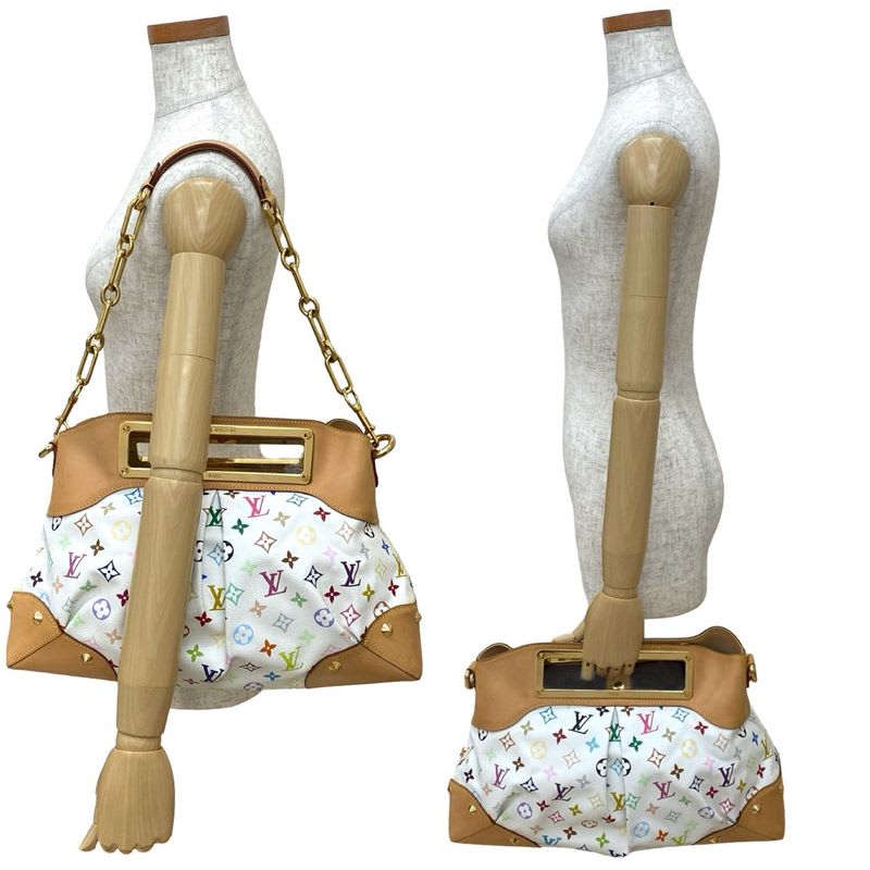 Louis Vuitton Judy GM Monogram Multicolor Leather 2-Way Shoulder Bag — view 3