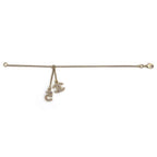 Chanel Bracelet Gold Color Stone Coco Mark No5 — view 4
