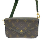 Louis Vuitton Monogram Muerte Pochette Felicie Brown — view 5