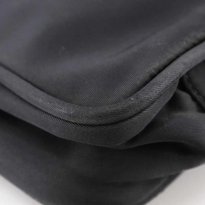 Prada Nylon Black Tote Bag — view 6