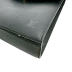Louis Vuitton Epi Handbag Malesherbes Black — view 5