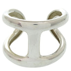 Hermes Osmose Bracelet Cuff Bangle SV 925 Silver 0181 — view 3