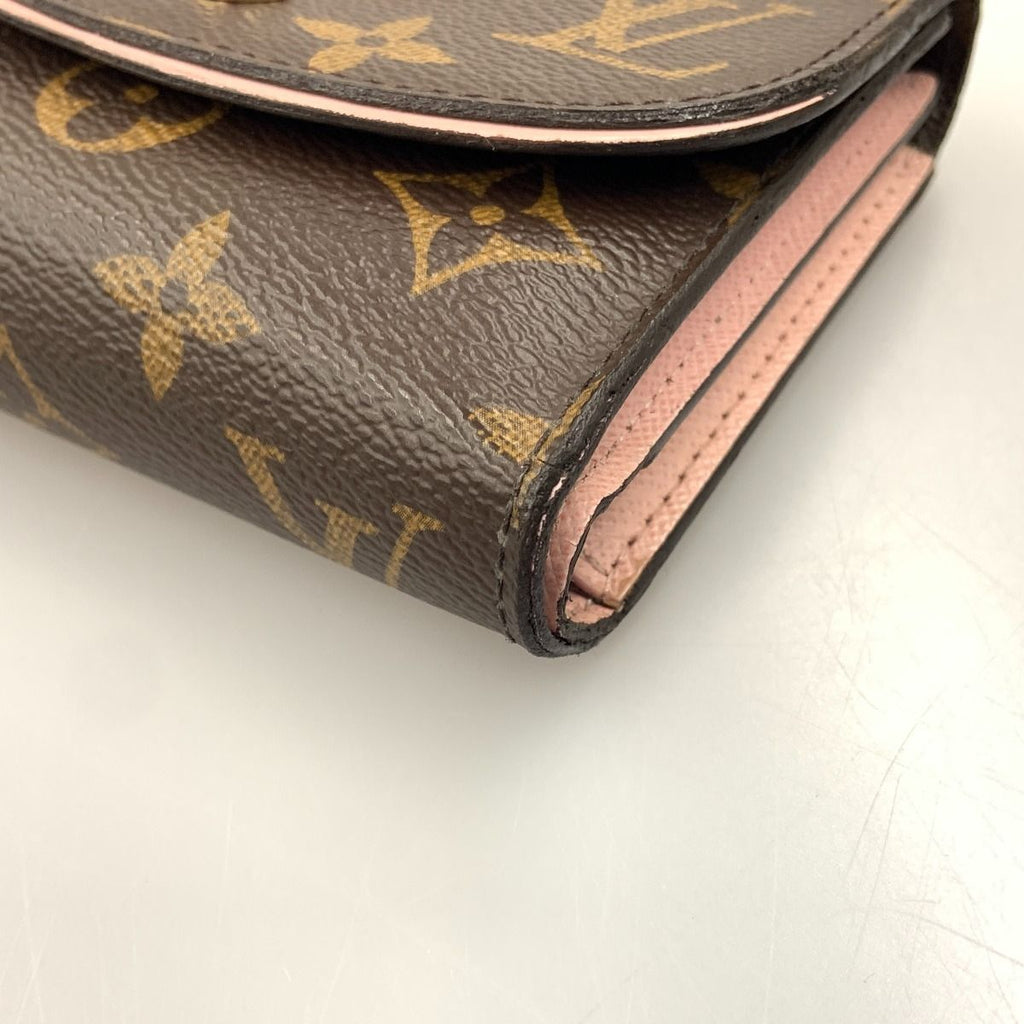 Louis Vuitton Monogram Portefeuille Arianne Tri-Fold Short Wallet Brown — view 3