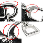 Hermes Key Holder Bon Voyage Silva Hardware Ring Missing — view 8