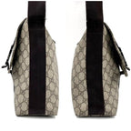 Gucci GG Supreme Web Canvas Sherry Messenger Bag Monogram Flap Tote — view 8