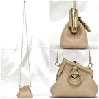 Fendi Charm First Nano Shoulder Beige — view 2