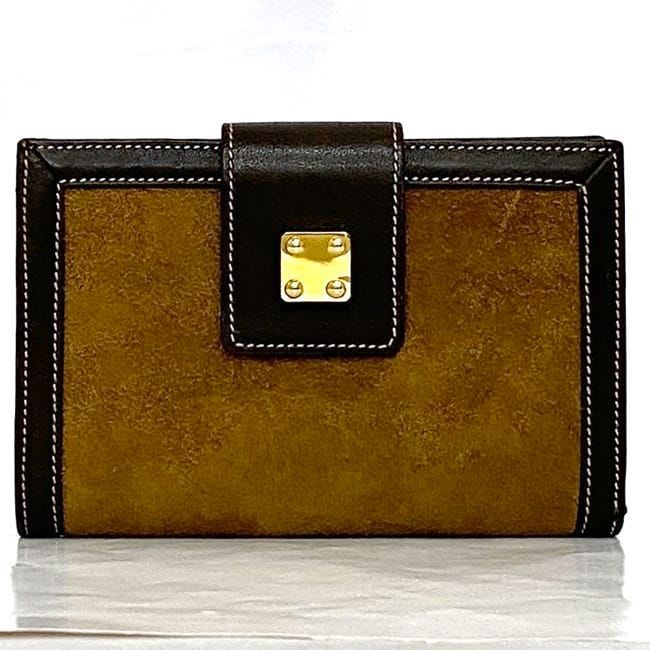 Loewe Fold Wallet Brown Beige — view 2