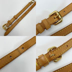 Louis Vuitton Leather Beige Gold Hardware 77 cm — view 6