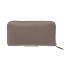 Prada Saffiano Long Wallet Round Zipper 1 Ml506 Beige — view 2