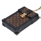 Louis Vuitton Pochette Trunk Vertical Monogram Chain Shoulder Bag — view 5