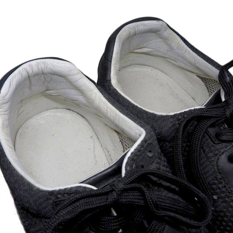 Louis Vuitton 2015 Item Runaway Line Jacquard Damier Leather Sneakers Shoes 5.5 — view 8