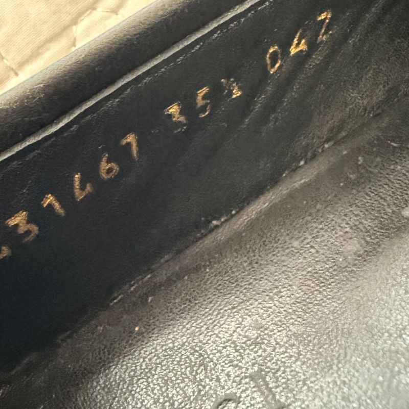 Gucci Jordane GG Pattern Horsebit Loafers Velvet Velour 35 1 2 — view 8