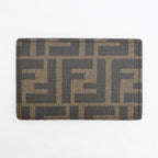 Fendi Card Case Business Holder Zucca Black 7 Ar911 Accessories — view 3