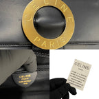 Celine Circle Logo Hardware Calf Leather