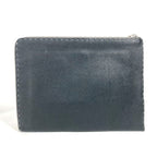 Fendi Clutch Bag Celeria Logo Leather Black — view 2