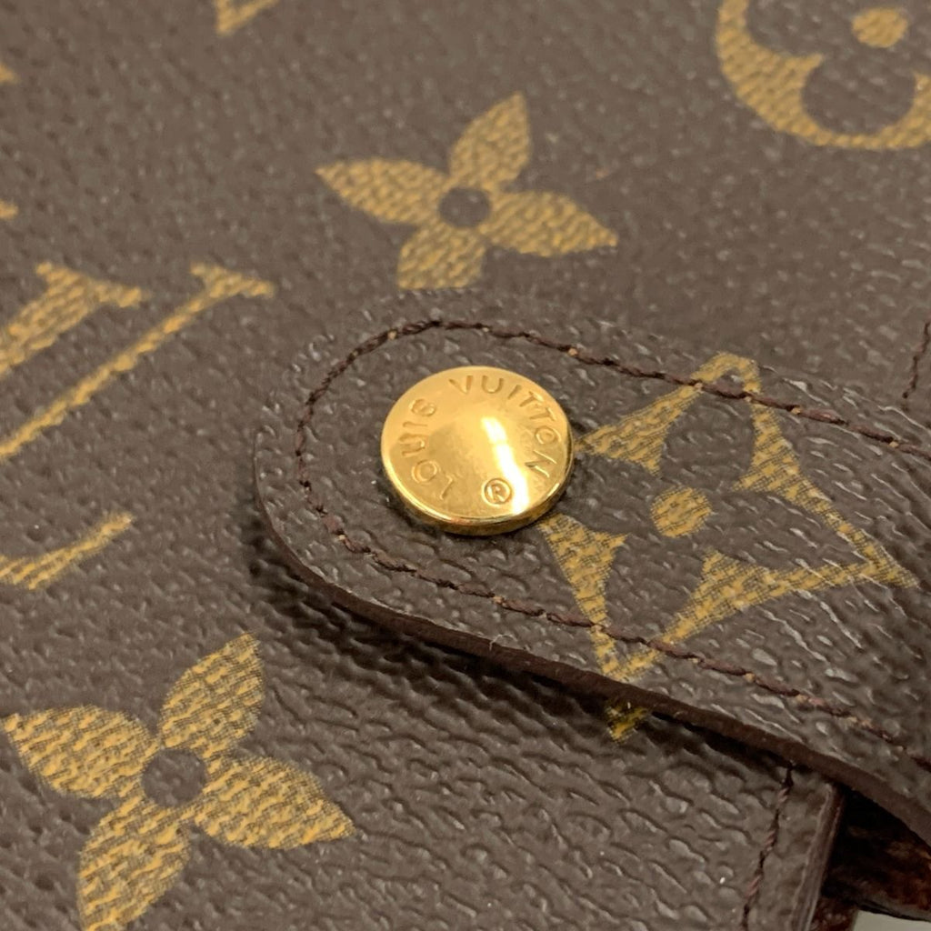 Louis Vuitton Monogram Agenda PM Notebook Cover Brown — view 4