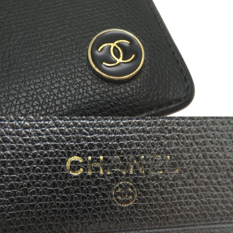 Chanel Bifold Twist Black Wallet — view 7