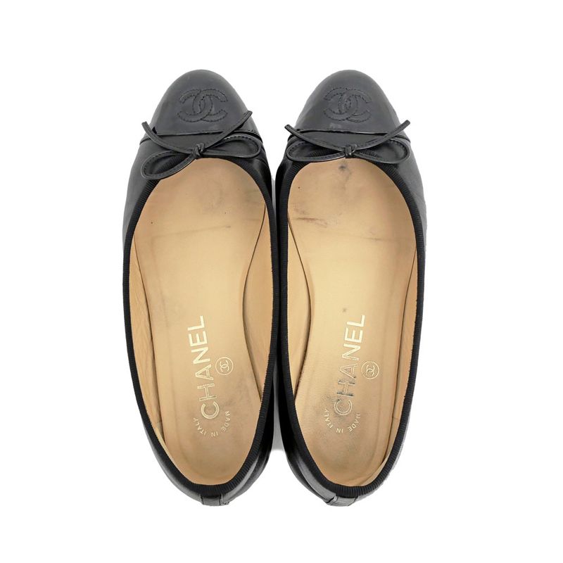 Chanel Valerie Nash Black Ribbon Size 36 C Shoes — view 6