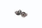 Chanel CC Logo Earrings Silver Color 01 — view 8