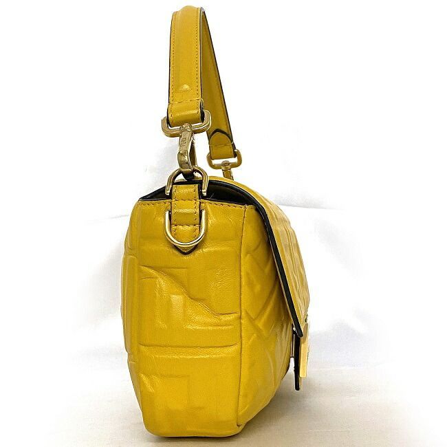 Fendi 2-Way Mamma Bucket Bag Yellow 8 Br600 — view 4