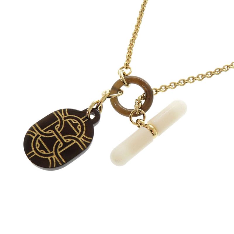Hermes Chaine D'ancre Buffalo Horn Necklace 0027 — view 5
