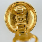 Chanel Vintage Earrings Round — view 7
