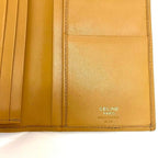 Celine Bifold Long Wallet Brown Beige Macadam — view 2