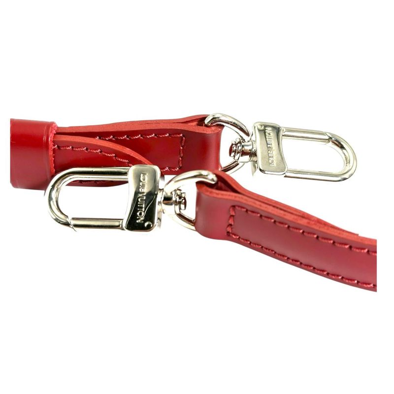 Louis Vuitton Strap Adjustable Shoulder For Bag Red — view 4