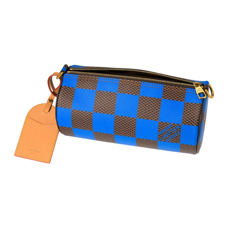 Louis Vuitton Shoulder Bag Soft Porochon PM Blue — view 4