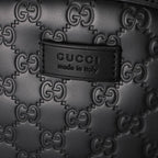 Gucci Backpack Guccissima Black — view 7