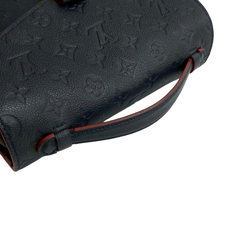 Louis Vuitton Pochette Metis MM Monogram Empreinte Leather Shoulder Bag Handbag